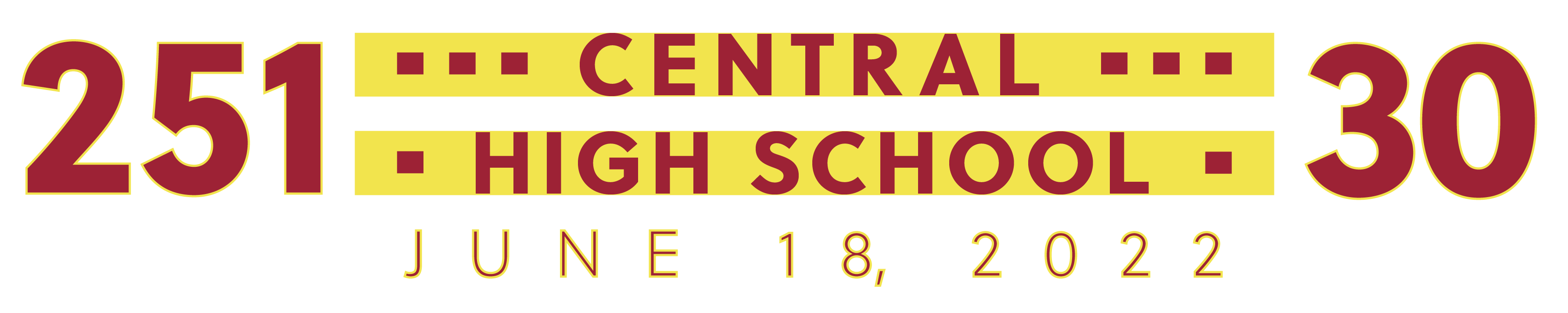 Central High School, Class of 251, 30th Reunion, June 18, 2022